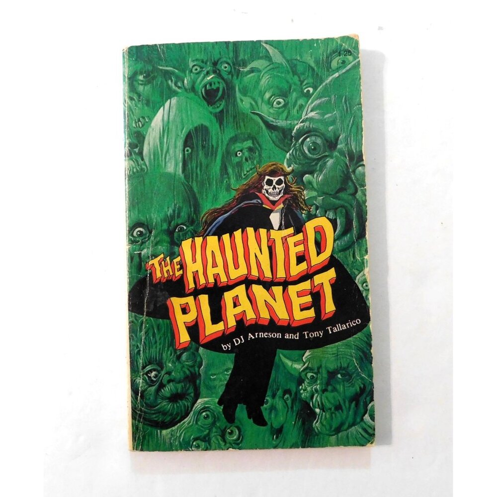 The Haunted Planet By DJ Arneson & Tony Tallarico 1980 Vintage Paperback Book